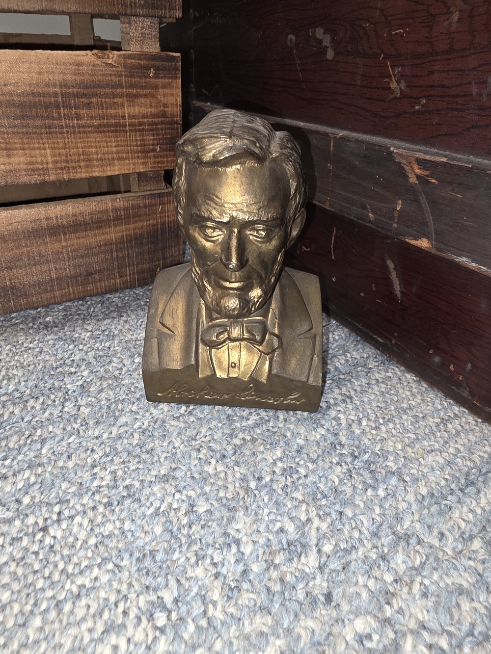 Vintage Lincoln Life Insurance Abe Lincoln Bank